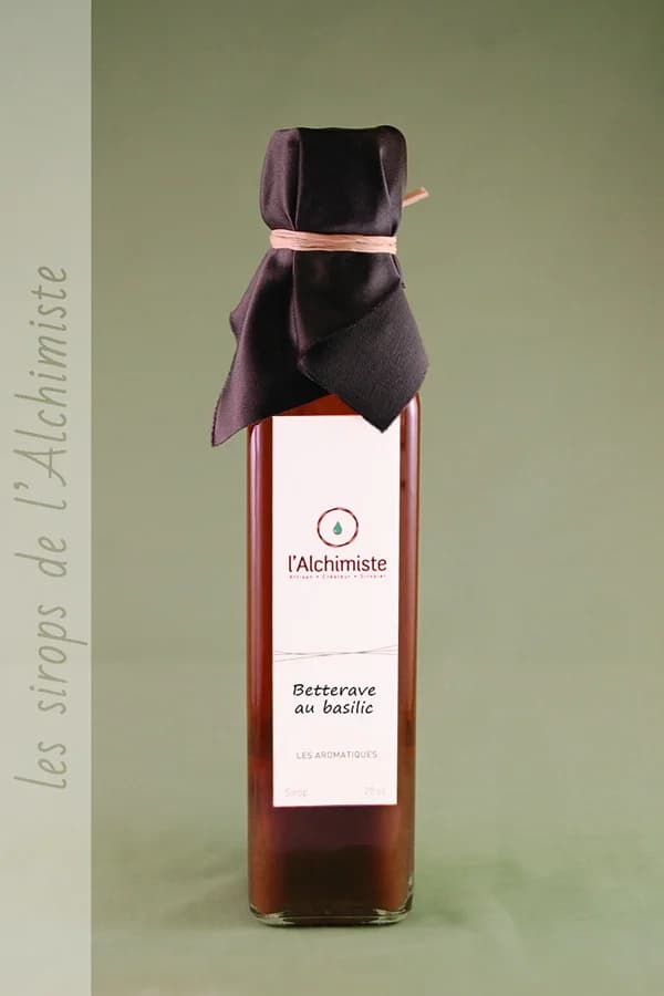 Sirop artisanal Betterave et Basilic