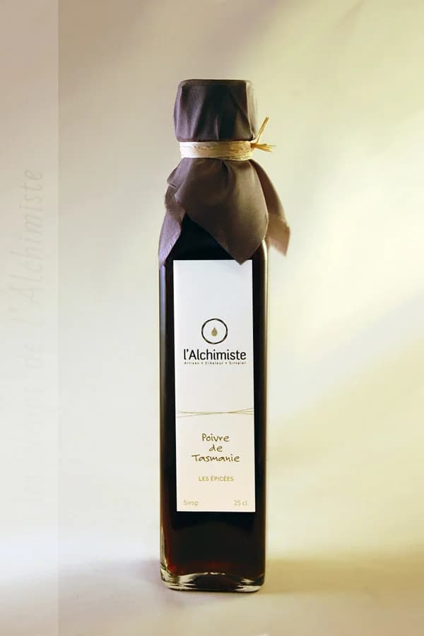 Sirop artisanal Poivre de Tasmanie