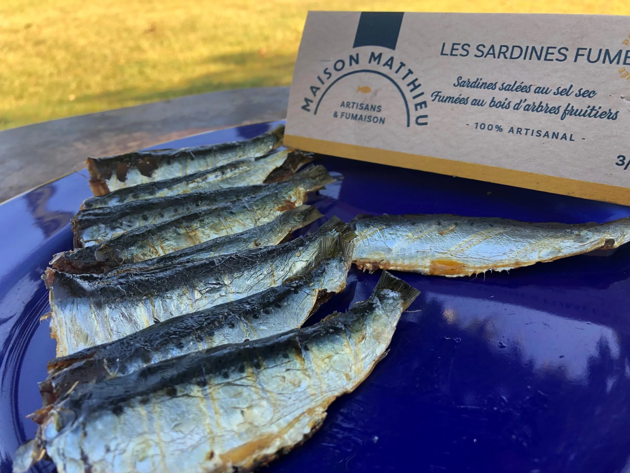Sardines fumées (Maison Matthieu)