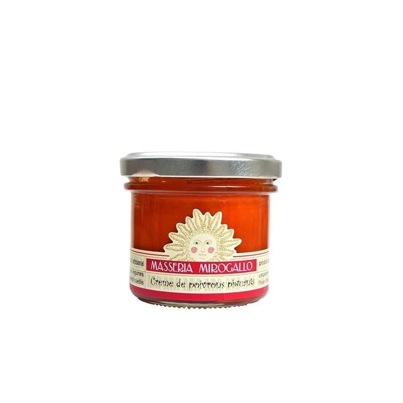 Crème de poivrons rouges piquants
