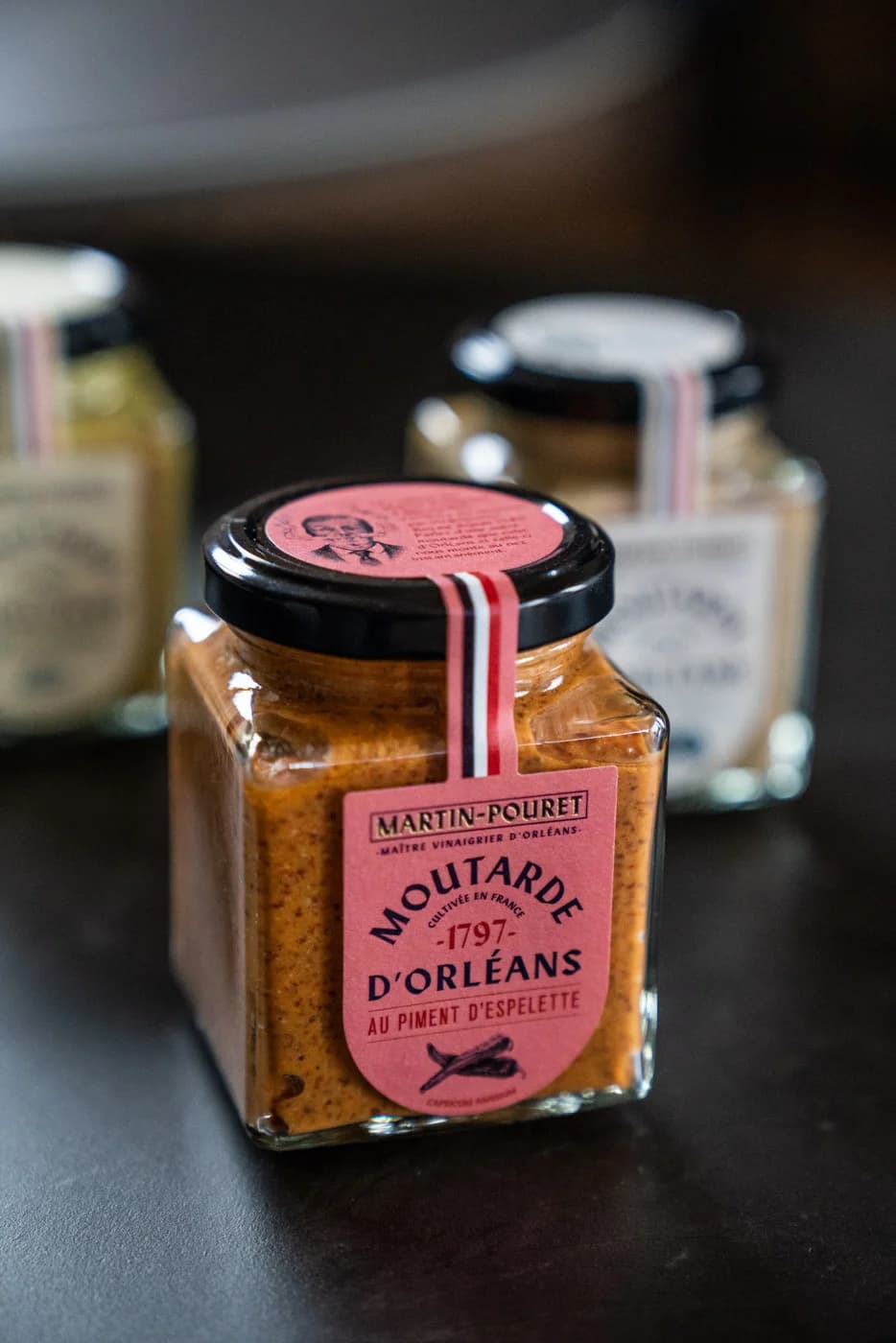 Moutarde au piment d'Espelette 200g