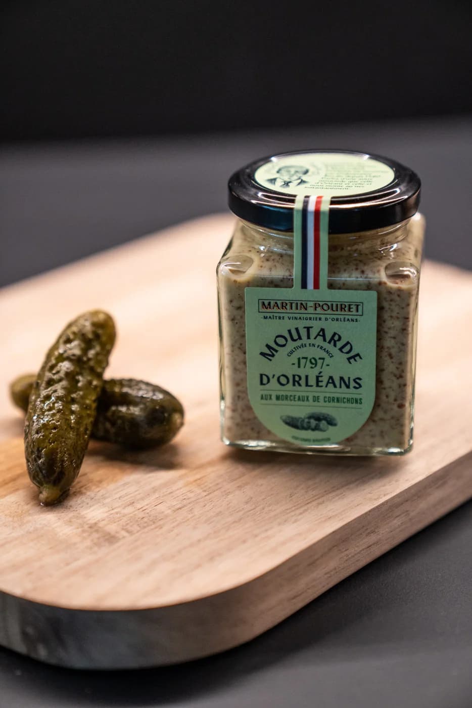 Moutarde aux cornichons 200g