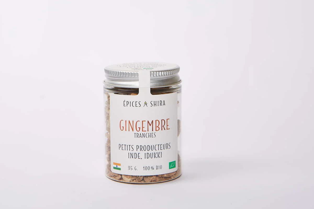 Gingembre moulu d'Inde (35g)