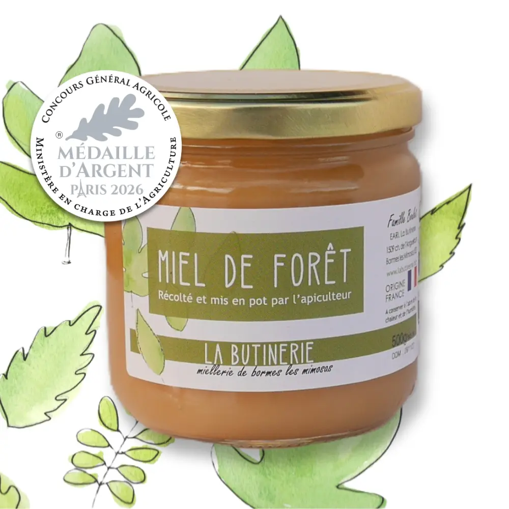 Miel de Forêt — La Butinerie (250g ou 500g)