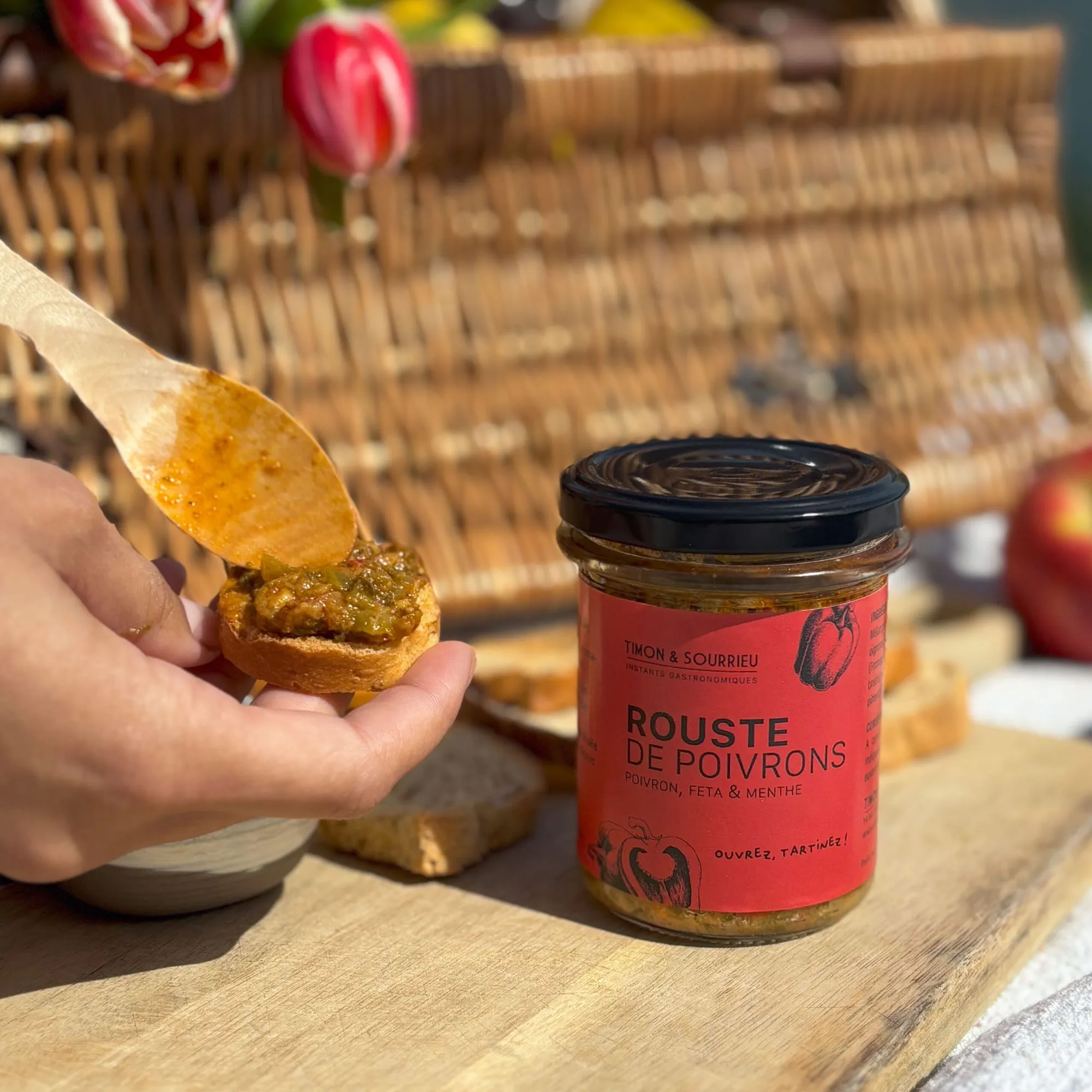 Rouste de poivrons (170g)