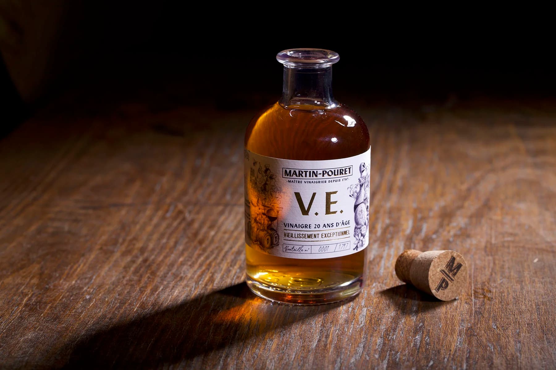 Vinaigre vieillissement exceptionnel 20 ans