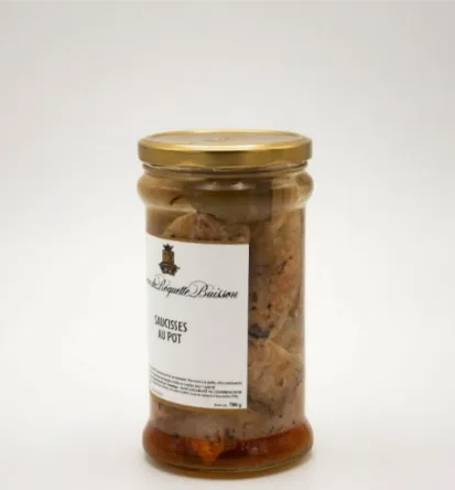 Saucisse Confite « au Pot »